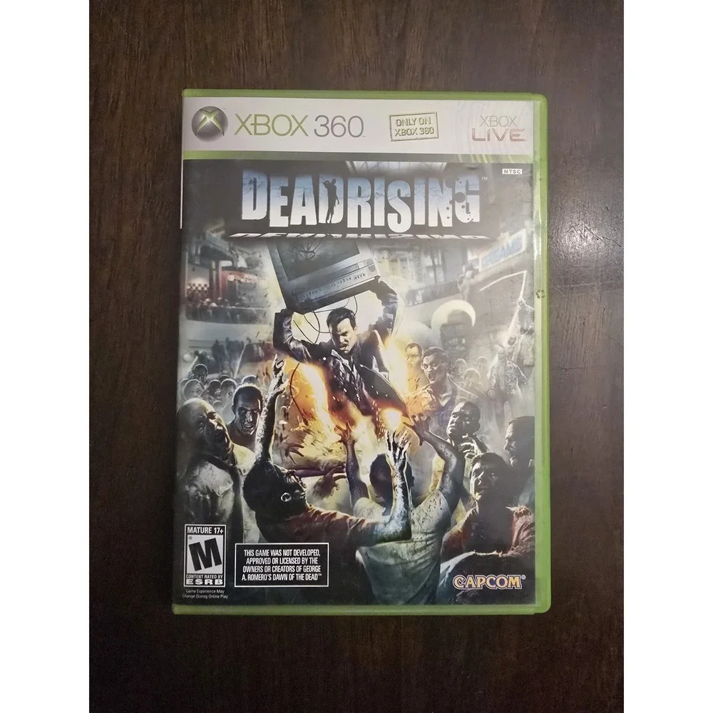 Xbox 360 Dead Rising Video Game With Manual